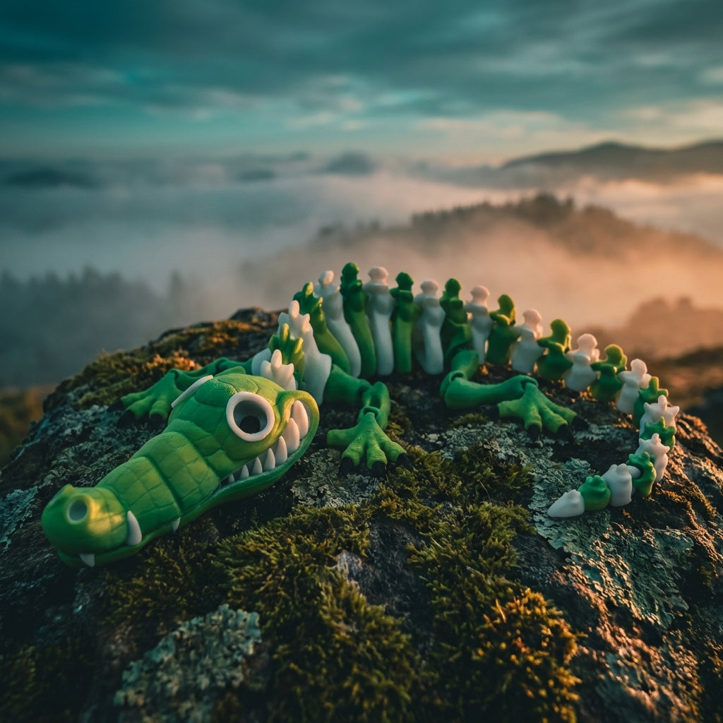 Flexi Skeleton Crocodile