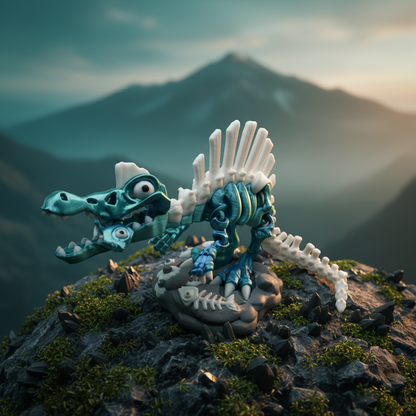 Flexi Skeleton Spinosaurus