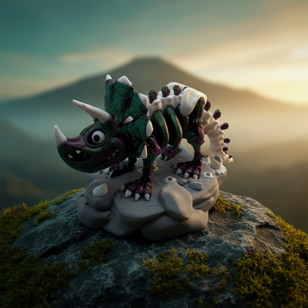 Flexi Skeleton Triceratops