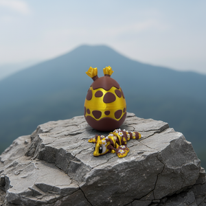 Bee Egg with Flexi Dragon