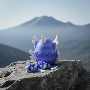 Celestial Egg with Flexi Dragon