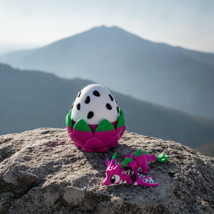 Dragon Fruit Egg with Flexi Dragon