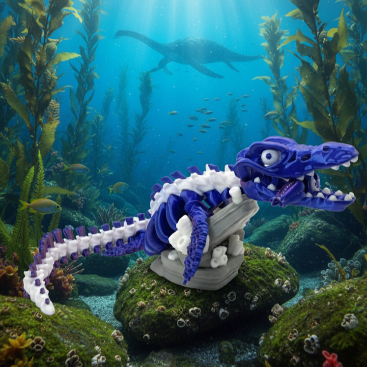 Flexi Skelet Mosasaurus