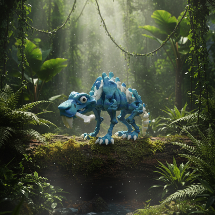 Flexi Skelet Saber Tooth Tiger