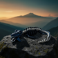 Flexi Skeleton Mosasaurus