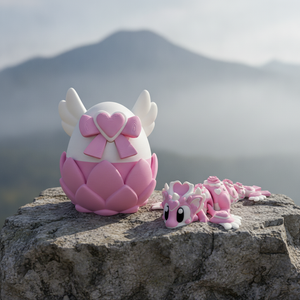 Heartseeker Dragon Big with Egg