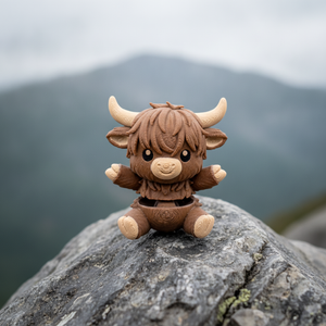 Highland Cow Flexi Magnet