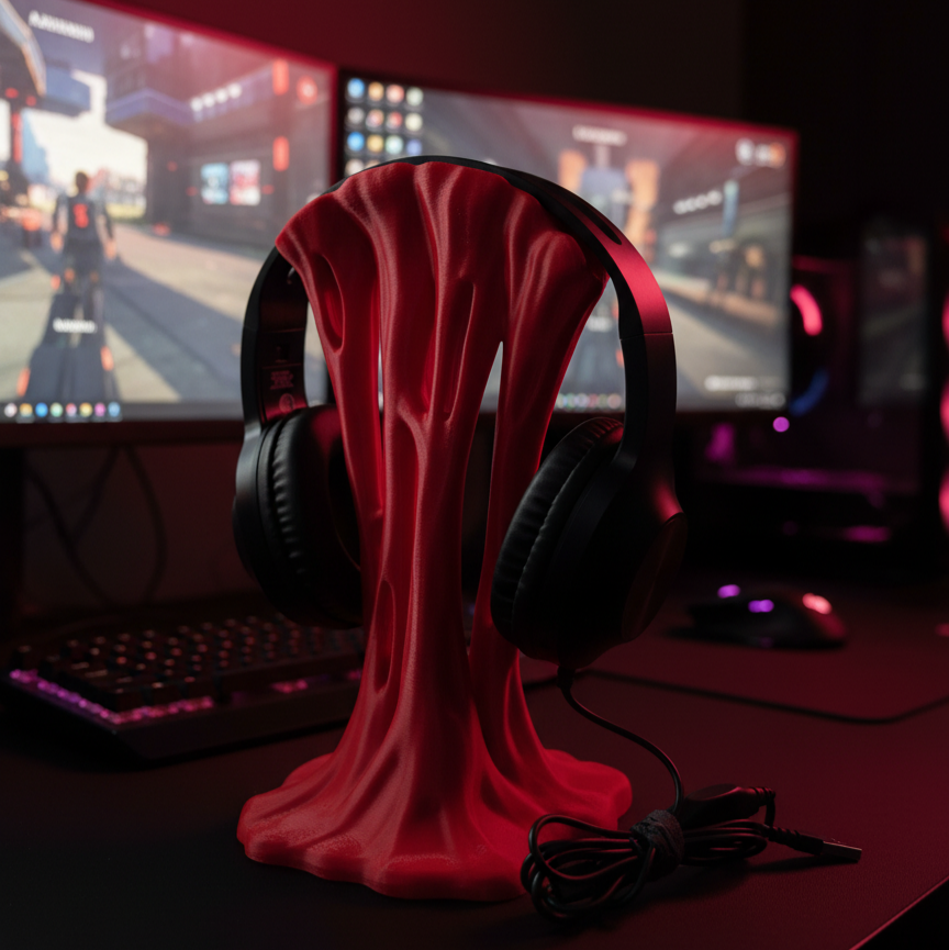Melting Headset Holder