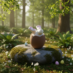 Peeky Bunny Easteregg